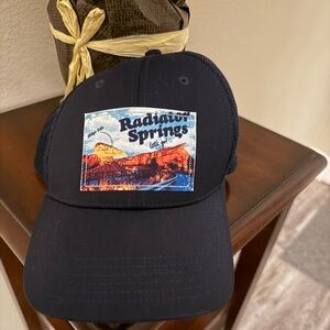 Disney  Radiator Springs Dark Blue Adult Adjustable Cap